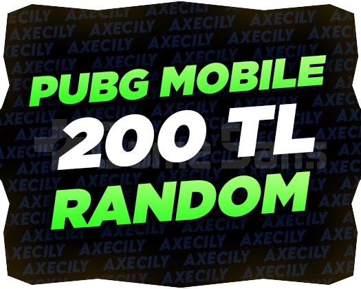 200 TL | ULTRA VIP | PUBG RANDOM | +15.000 SATIŞ