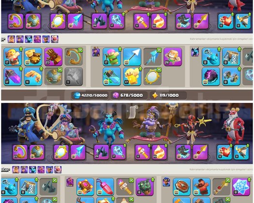 TH18COC |  4143 SAVAŞ YILDIZI | 260 LEVEL !!