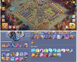 TH18COC |  4143 SAVAŞ YILDIZI | 260 LEVEL !!