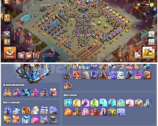 TH18COC |  4143 SAVAŞ YILDIZI | 260 LEVEL !!
