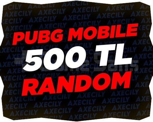 500 TL | ULTRA VIP | PUBG RANDOM | +15.000 SATIŞ