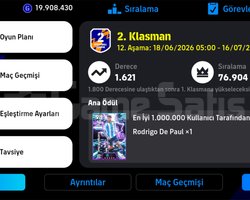 Pes hesabı çok uyguna şanslı