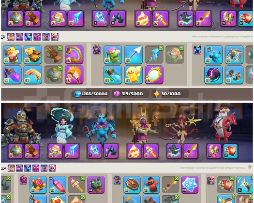 TH18COC | 279 LEVEL + FULL EKİPMANLI ! KAÇMAZ