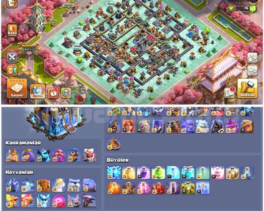 TH18COC | 279 LEVEL + FULL EKİPMANLI ! KAÇMAZ
