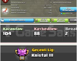 16 LEVELBOZKURTLAR İSİMLİ KLAN + KRİSTAL LİG !