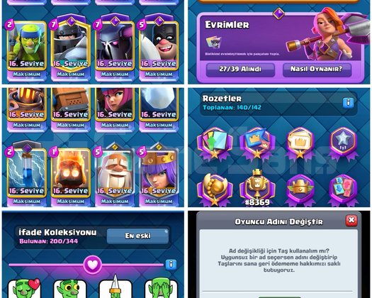 79 LEVELCR | 27 EVRİM | 200 EMOJİ DOLU !!