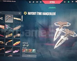 YENİ HAYDUT İTME HANÇERİ VE CHAMPİONS 25