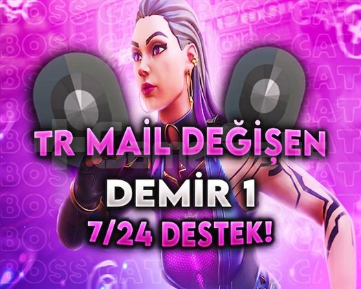 TR - DEMİR 1 - MAİL DEĞİŞEN - ULTRA DÜŞÜK MMR!