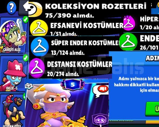 NEREDEYSE 10K +280 ELMAS 75 KOSTÜM DAHA NE ARARSIN