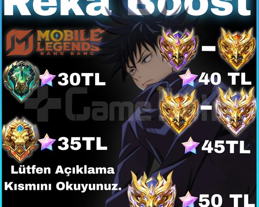 MOBİLE LEGENDS BANG BANG BOOST İŞLEMİ