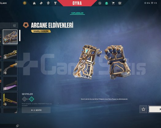 ARCANE SETLİ TAM MAİNLİK ACC!