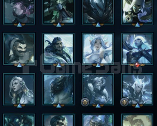 EUW Diamond 4 Full Karakter Honor 4 57 Skin Hesap