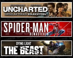 Uncharted +Spider Man RE +The Beast