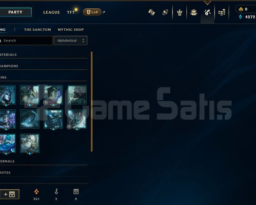 EUW MASTER 207LP HANDMADE HESAP