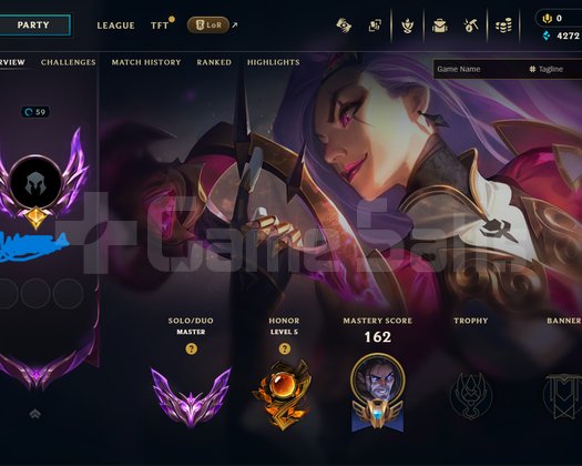 EUW MASTER 207LP HANDMADE HESAP