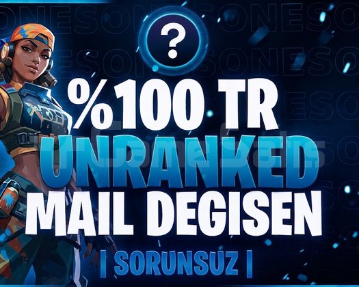 TR UNRANKED PREMİUM 5 MAÇ MAİL DEĞİŞEN SORUNSUZ  !