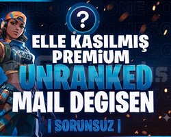 TR UNRANKED ELLE KASILMIŞ PREMİUM MAİL DEĞİŞEN !!