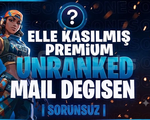 TR UNRANKED ELLE KASILMIŞ PREMİUM MAİL DEĞİŞEN !!
