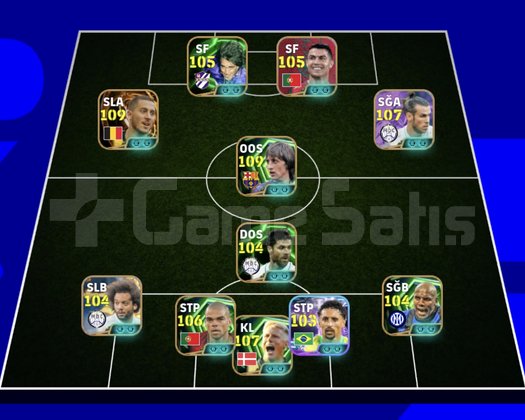 3258 KOLEKTİF GÜÇ!  109 HAZARD - 109 CRUYFF - 10