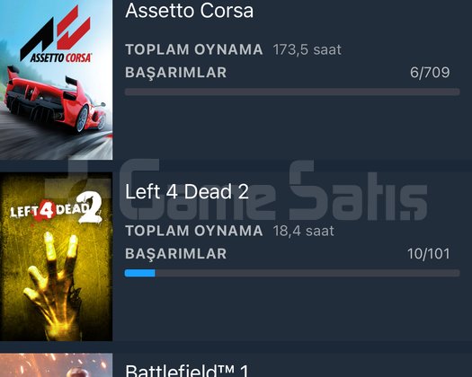 FULL GAMER HESABI