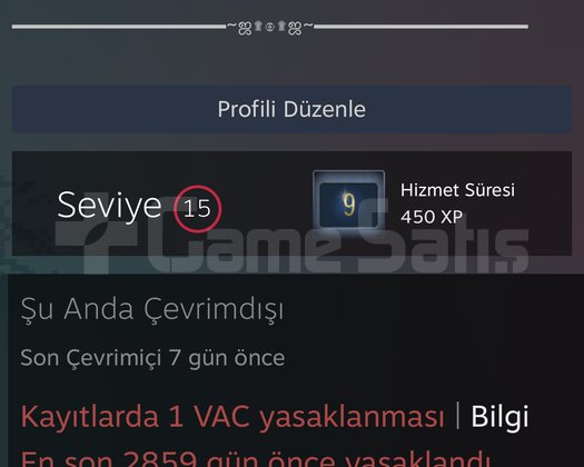 FULL GAMER HESABI