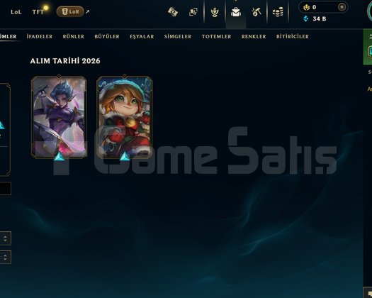 TR 20 Level Handmade 34k Mavi Öz Boş Hesap