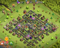 Clash of clans hesab 3 seviye klan hediye