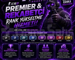 30K ELO OYUNCUDAN CS2 PREMİER/REKABETÇİ BOOST