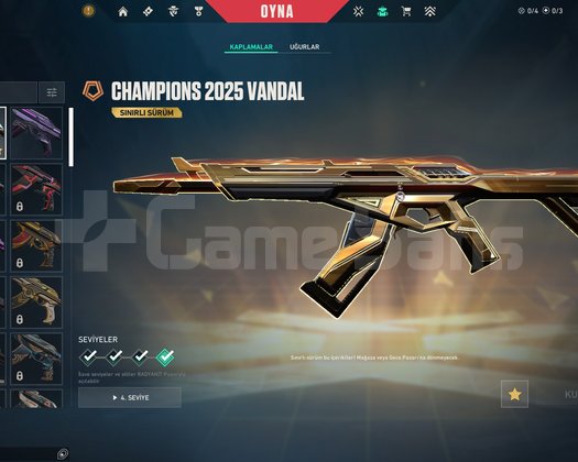 FULL DOLU ELMAS 2 HESAP EXO VANDAL ÖZEL SERİ