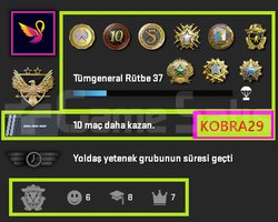 FACEİT+ 11 MADALYA 1043 WİN 3170 SAAT SEÇKİN