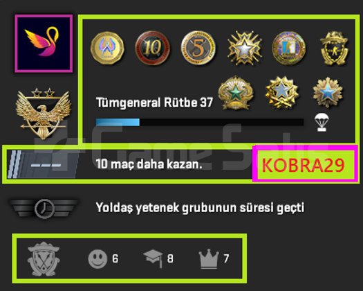 FACEİT+ 11 MADALYA 1043 WİN 3170 SAAT SEÇKİN