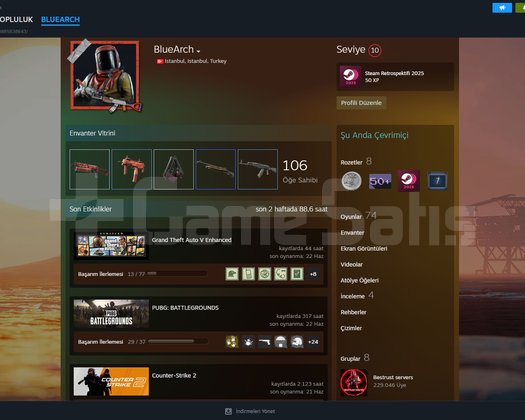 ACİL SATILIK 56K DEĞERİ OLAN STEAM HESABI UCUZA!!!