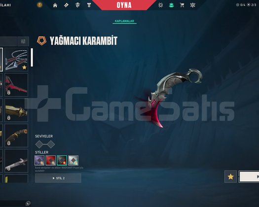 İLK MAİL Lİ SATILIK HESAP 3 FARKLI BIÇAK