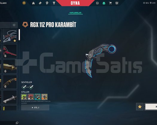 İLK MAİL Lİ SATILIK HESAP 3 FARKLI BIÇAK