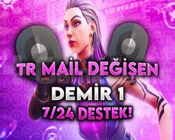 TR - DEMİR 1 - MAİL DEĞİŞEN - ULTRA DÜŞÜK MMR!