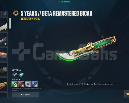 5 YEARS BETA//9 VANDAL+ARCANE//HASTASİNA!
