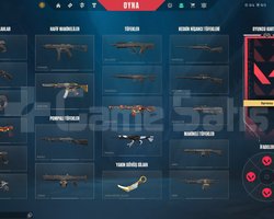 Valo plat  skinli hemen teslim Battlepass Aktif