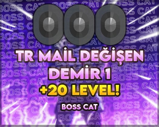 TR - DEMİR 1 - MAİL DEĞİŞEN - ULTRA DÜŞÜK MMR!