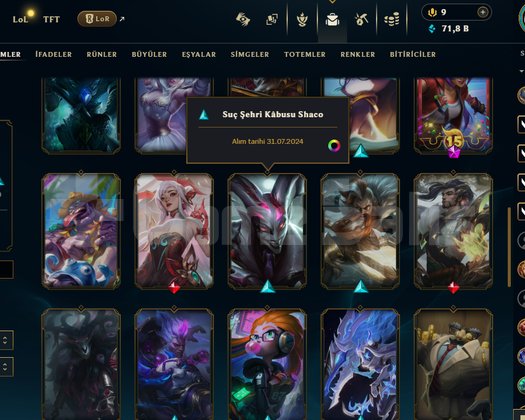 LOL + VALORANT HESABI