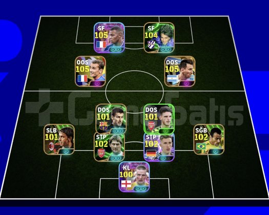 Bombacı Mbappe 1000+ MC