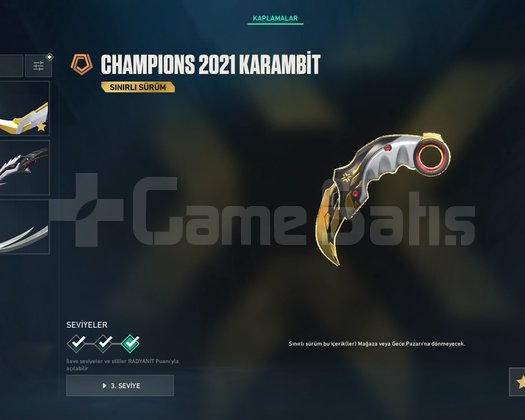 VALORANT YÜKSEK MMR FULL+FULL CHAMPION 2021 SET