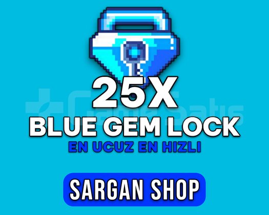 EN UCUZ - EN HIZLI - 25x Blue Gem Lock