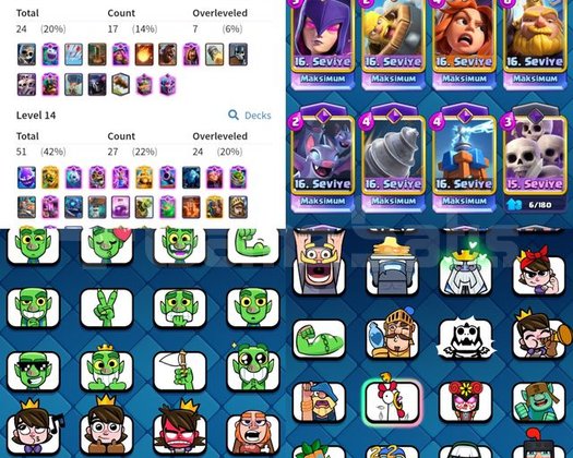 66 Seviye 26 Evrim 158+ Emoji 6 Kahraman Bedava