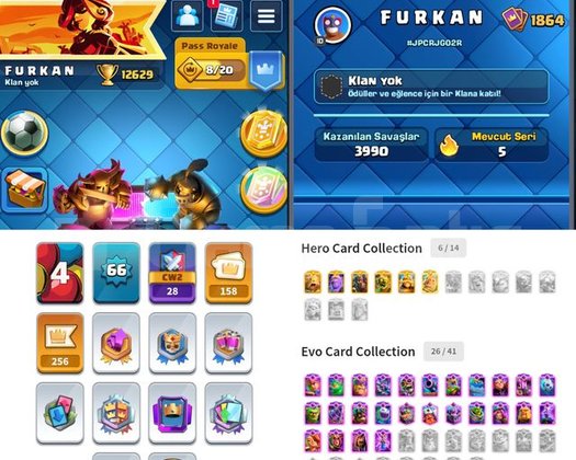 66 Seviye 26 Evrim 158+ Emoji 6 Kahraman Bedava