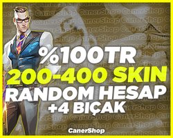 KESİN TR 200-400 SKİN GARANTİLİ - 3 BIÇAK GARANTİ