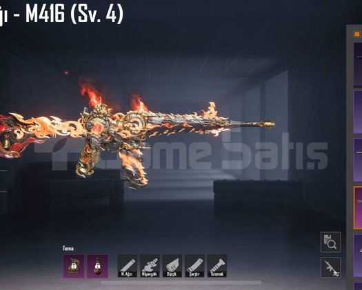 TEK BAĞ !! KIZIL GÖKBIÇAĞI M4 4 SEVİYE !!