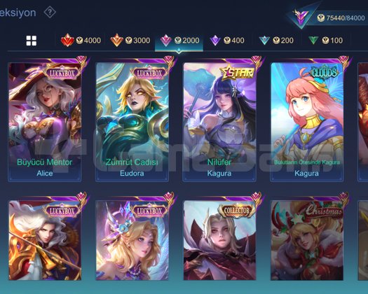 Mlbb hesabi icin base