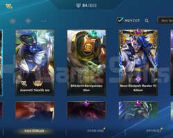 Skin dolu wild rift hesabı satılık