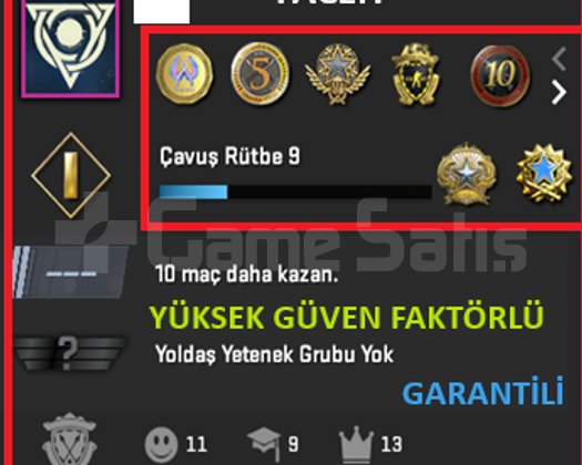 ANINDA TESLİM | 8 MADALYA | 1952 SAAT | FACEIT
