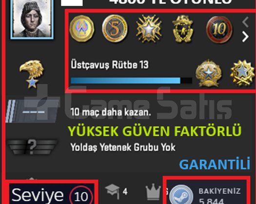 ANINDA TESLİM | 7 MADALYA | 988 SAAT | FACEIT